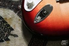 Fender Japan ST57 LH OCR Stratocaster (Old Candy Apple Red)_6