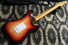 Fender Japan ST57 LH OCR Stratocaster (Old Candy Apple Red)_9