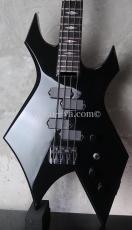 B.C.Rich USA Warlock Widow 4-string Bass / Black _3