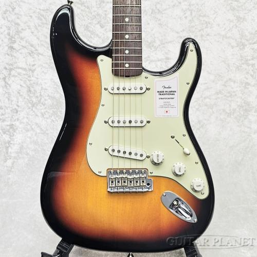 Fender Made In Japan Traditional 60s Stratocaster -3 Color Sunburst-【JD25023994】【3.49kg】