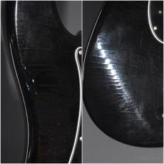 Fender Custom Shop ~Bass Planet Spec~ 60's Precision Bass Journeyman Relic/CC Hardware -Black over Blue Flower-_7