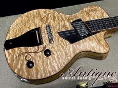 Jason Z Schroeder Guitars Tedesco Lindsey Buckingham Spec 2014 /Q-Maple /Korina /Rose-Neck Mint "Special Option Order"_4