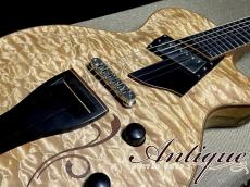 Jason Z Schroeder Guitars Tedesco Lindsey Buckingham Spec 2014 /Q-Maple /Korina /Rose-Neck Mint "Special Option Order"_6