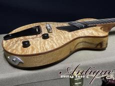 Jason Z Schroeder Guitars Tedesco Lindsey Buckingham Spec 2014 /Q-Maple /Korina /Rose-Neck Mint "Special Option Order"_7