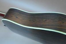 Yamaki F-1150 / Vertical Logo ・Jacaranda Head Plate・Solid Abalone Top and Back Trim and Rosette・Hexagons Inlay・Solid Ezo Spruce Top・Solid Jacaranda Side and Back【With Boblen Hard Case】1970年代製 EXF_4