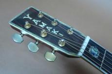 Yamaki F-1150 / Vertical Logo ・Jacaranda Head Plate・Solid Abalone Top and Back Trim and Rosette・Hexagons Inlay・Solid Ezo Spruce Top・Solid Jacaranda Side and Back【With Boblen Hard Case】1970年代製 EXF_8