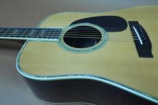 Yamaki F-1150 / Vertical Logo ・Jacaranda Head Plate・Solid Abalone Top and Back Trim and Rosette・Hexagons Inlay・Solid Ezo Spruce Top・Solid Jacaranda Side and Back【With Boblen Hard Case】1970年代製 EXF_13