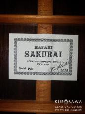 桜井 正毅 Masaki Sakurai P.C. 杉・マダガスカルローズウッド 2025年製最新作【日本総本店2F 在庫品】_4