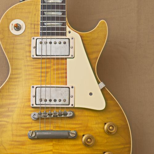 Gibson 【リアルヴィンテージ】ML 1959 Les Paul Standard - Green Lemon Faded- Ultra Light Aged 【4.08kg】