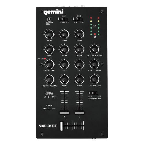 gemini MXR-01BT《DJミキサー》【オンラインストア限定】