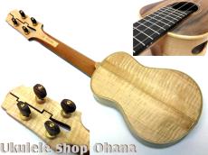 Po Sans Guitars [US-LN]ソプラノロングネック SH ハワイアンコア/カーリーメイプル_2