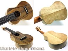 Po Sans Guitars [US-LN]ソプラノロングネック SH ハワイアンコア/カーリーメイプル_3