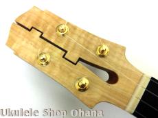 Po Sans Guitars [US-LN]ソプラノロングネック SH ハワイアンコア/カーリーメイプル_5