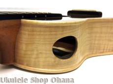 Po Sans Guitars [US-LN]ソプラノロングネック SH ハワイアンコア/カーリーメイプル_11