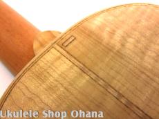 Po Sans Guitars [US-LN]ソプラノロングネック SH ハワイアンコア/カーリーメイプル_15