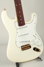 K.Nyui Custom Guitars KNST Vintage White Matching Head / Gold Hardware 2024_3