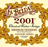 La Bella 【ネコポス or ゆうパケット対象商品】2001 Classical MT Medium Tension【日本総本店2F在庫品】