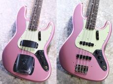 Fender Custom Shop 1965 Jazz Bass Journeyman Relic - Faded Burgundy Mist Metallic-MH #CZ586412【4.26kg w Fence,Guard】_2
