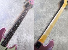 Fender Custom Shop 1965 Jazz Bass Journeyman Relic - Faded Burgundy Mist Metallic-MH #CZ586412【4.26kg w Fence,Guard】_5