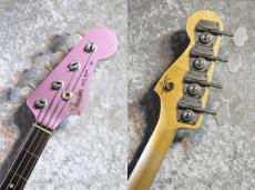 Fender Custom Shop 1965 Jazz Bass Journeyman Relic - Faded Burgundy Mist Metallic-MH #CZ586412【4.26kg w Fence,Guard】_6