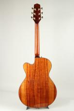 Grimes 15inch Custom Archtop Figured Koa Back /Natural_5