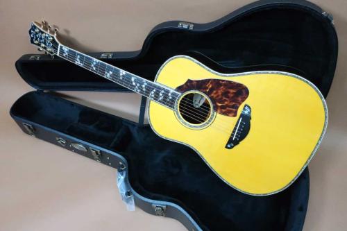 Terry's Terry TJ-100 Custom Special Order Model /　Premium Spruce Top・Premium Brazilian Rosewood・Abalone Head and Body Top and Side and Back Trim・Flame Maple Binding・Head and Fingerboard and Bridge Sakura Inlay【With