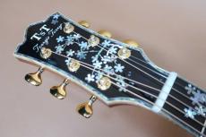 Terry's Terry TJ-100 Custom Special Order Model /　Premium Spruce Top・Premium Brazilian Rosewood・Abalone Head and Body Top and Side and Back Trim・Flame Maple Binding・Head and Fingerboard and Bridge Sakura Inlay【With_8
