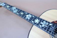 Terry's Terry Premium Terry PTJ-100 MS 45th Anniversary “Sakura”/ Abalone Sakura Inlay・Spruce Top・Indian Rosewood Side and Back・Abalone Rosette・Ebony Fingerboard and Bridge・Tortoise Color Pick guard 【With Original _9