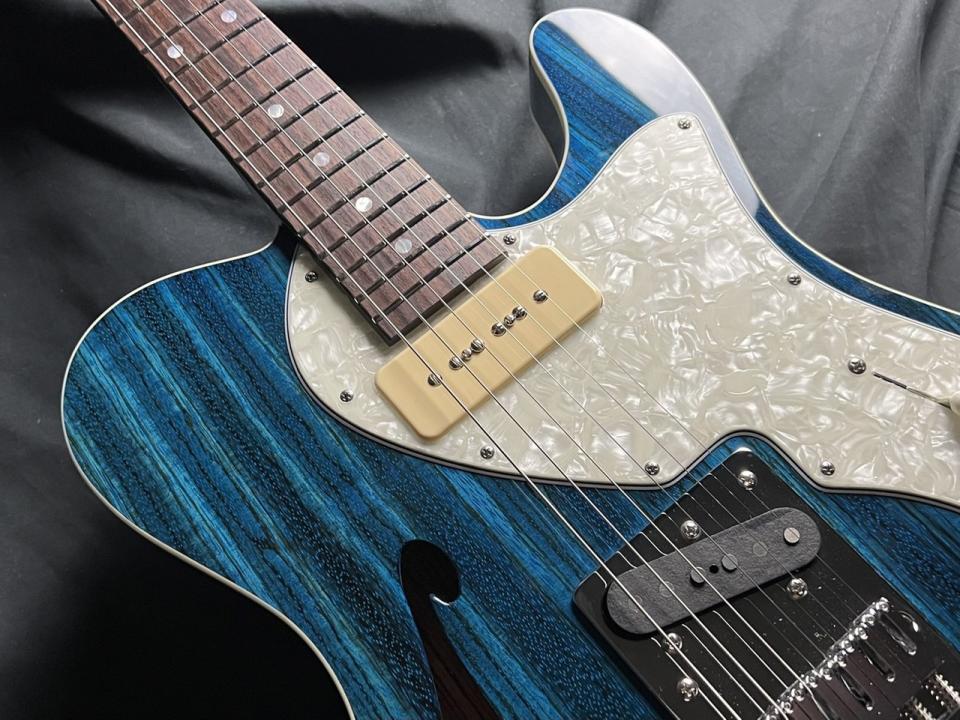 フリーダムカスタムギターリサーチ Green Pepper Freedom Custom Guitar Research C.S. TE Pepper Semi Hollow