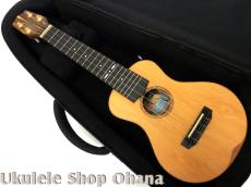 四弦舎 [MS350] ソプラノ 屋久杉/黒柿 #23385 中古委託ウクレレ_5