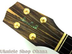 四弦舎 [MS350] ソプラノ 屋久杉/黒柿 #23385 中古委託ウクレレ_12