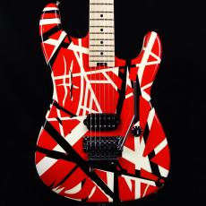 EVH Striped Series Red with Black Stripes
