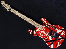 EVH Striped Series Red with Black Stripes_2