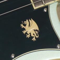 Baum Guitars Nidhogg Bass, Ocean Mist_8
