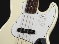 Fender Standard Jazz Bass Laurel Fingerboard White Pickguard ~Olympic White~_5