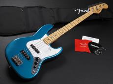 Fender Standard Jazz Bass Maple Fingerboard White Pickguard ~Aqua Marine Metallic~_2