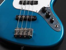 Fender Standard Jazz Bass Maple Fingerboard White Pickguard ~Aqua Marine Metallic~_6