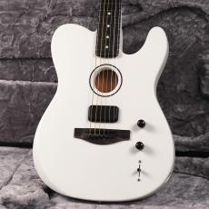 Fender Limited Edition FINNEAS American Acoustasonic Telecaster Ebony Fingerboard ~Satin Arctic White~
