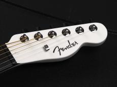 Fender Limited Edition FINNEAS American Acoustasonic Telecaster Ebony Fingerboard ~Satin Arctic White~_3