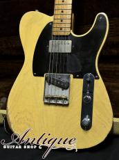 Nacho Guitars Early 50's Blackguard Real Clone Aged Butterscotch Blonde w/Humbucker 3.05kg N-Mint "Keith Richards"_2