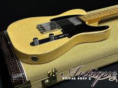 Nacho Guitars Early 50's Blackguard Real Clone Aged Butterscotch Blonde w/Humbucker 3.05kg N-Mint "Keith Richards"_6