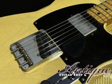 Nacho Guitars Early 50's Blackguard Real Clone Aged Butterscotch Blonde w/Humbucker 3.05kg N-Mint "Keith Richards"_7