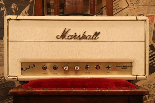 Marshall 1970 2020 Reverberate Unit "White Levant Tolex with Mint Condition"