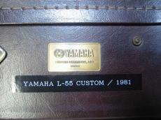 YAMAHA L-55 Custom /　Flagship Model・Head Inlay・Abalone Trim・Solid Premium Grade Ezo Spruce Top・Solid Premium Grade Jacaranda Side and Back・Terry Nakamoto Sign 【With Custom Hard Case】　1981年製_15