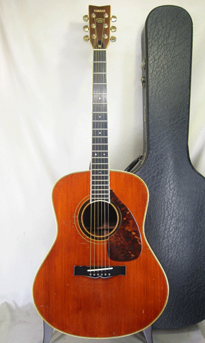 YAMAHA L-31A / Tortoise Pick guard and Rod Cover・Solid Ezo Spruce Top・Solid Jacaranda Side and Back・Matte Finish Side and Back・Ebony Fingerboard【With Original Hard Case】1978年製
