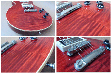 Gibson Custom Shop Les Paul Standard F Figured Top / 2012 Limited Model・AA Figured Maple Top・Mahogany Back and One -Piece Mahogany Neck・Deep Joint・With 57 Classic Pickup・Trans Orange Finish【With Original Har_15