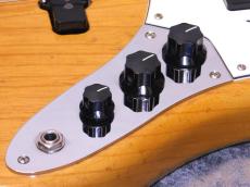 Fender Jazz Bass '73 NAT/M "Black Block Marker"_8