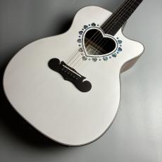 ZEMAITIS CAF-90HCW WHT AB エレアコ ハート形ホール カッタウェイ トップ単板 ホワイト 白 アコースティックギター_2