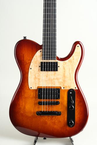 Victor Baker Guitars VBT Transparent Amber Red Sunberest High Gloss Finish S/N:748
