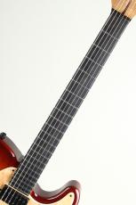 Victor Baker Guitars VBT Transparent Amber Red Sunberest High Gloss Finish S/N:748_4
